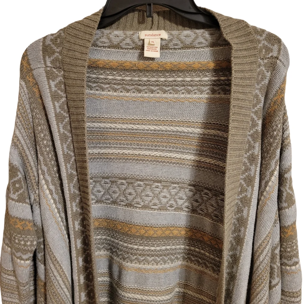 Sundance Knit Dolman Sleeve Sweater Cardigan